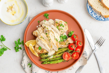Порционное мясо в фольге в духовке