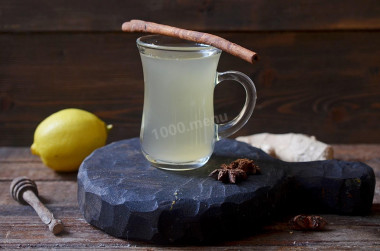 Имбирный напиток с лимоном и медом для похудения