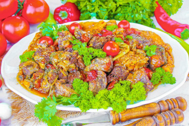 Говядина в афганском казане