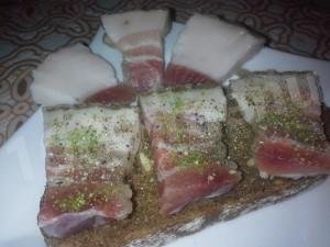 Сало чесночное в рассоле