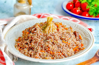 Ферганский плов из Узбекистана в казане