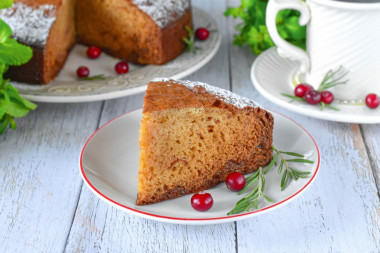 Пирог Трухлявый пень с вареньем