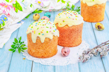 Кулич без сахара