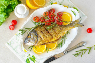 Дорадо в аэрогриле