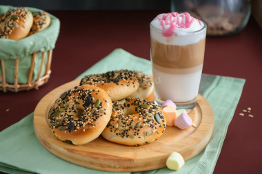 Творожные бейглы в аэрогриле