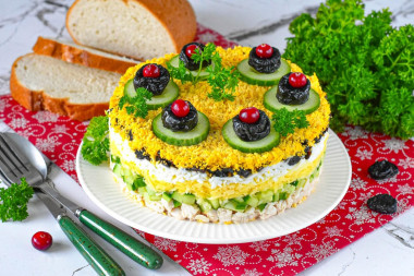 Дамский каприз салат с черносливом