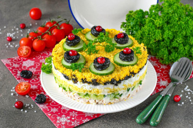 Дамский каприз салат с черносливом