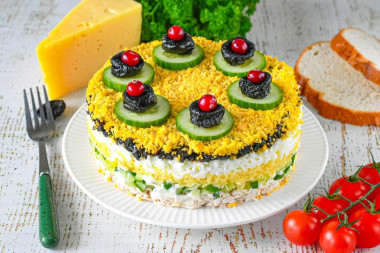 Дамский каприз салат с черносливом