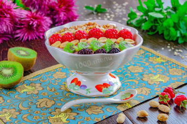 ПП десерт без сахара выпечки и муки