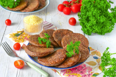 Сальники из куриной печени с рисом