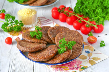 Сальники из куриной печени с рисом