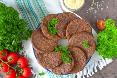 Сальники из куриной печени с рисом