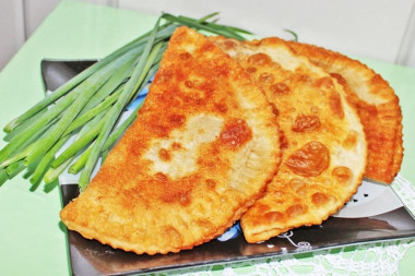 Чебуреки на кефире