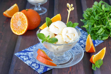 Легкое домашнее мороженое