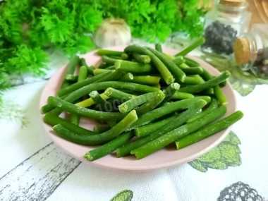 Чесночные стрелки замороженные на зиму