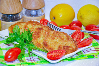Котлеты из фарша минтая