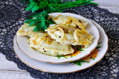 Вареники с мясом