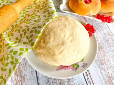 Пышное сдобное тесто на кефире для домашней выпечки