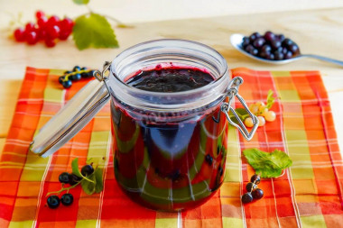 Смородина перетёртая с сахаром без варки на зиму