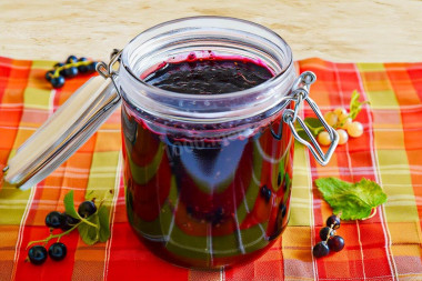 Смородина перетёртая с сахаром без варки на зиму