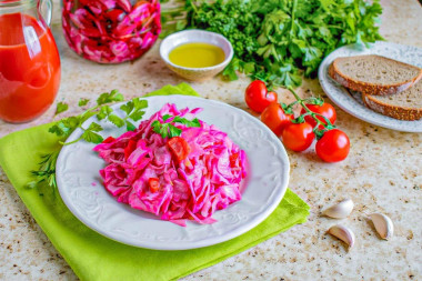 Капуста Пилюска со свеклой