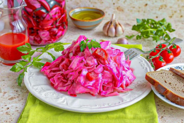 Капуста Пилюска со свеклой