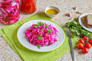 Капуста Пилюска со свеклой