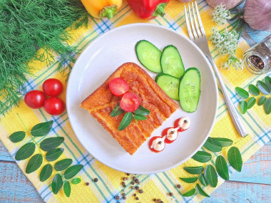 Рыбное суфле в духовке