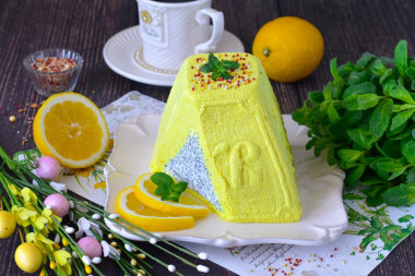 Пасха лимонная