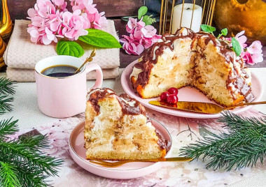 Торт Панчо с бананами