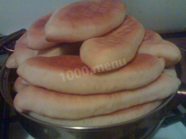 Дрожжевые пирожки с картошкой и печенью