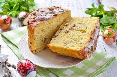 Кулич пасхальный на закваске