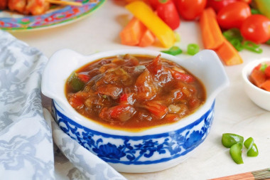 Китайский кисло сладкий соус