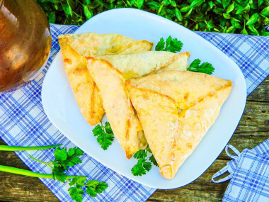 Мини курники с курицей