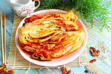 Кимчи по корейски из пекинской капусты