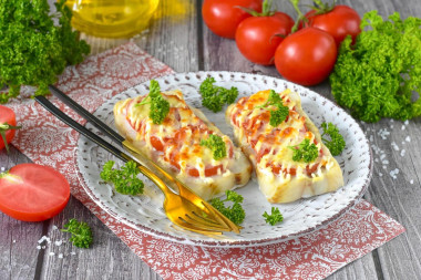 Филе рыбы в аэрогриле