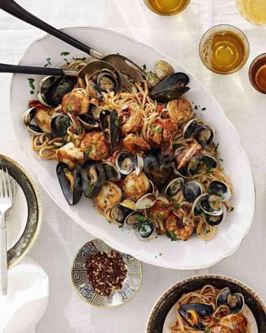 Паста с морепродуктами Bff