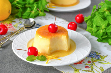 Карамельный пудинг