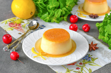 Карамельный пудинг