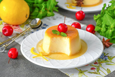 Карамельный пудинг