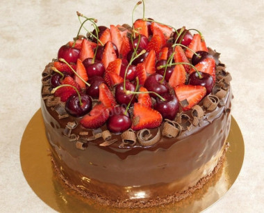 Простой и вкусный шоколадный торт