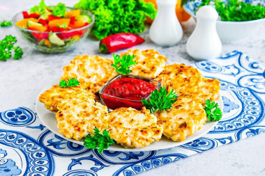Курица по албански