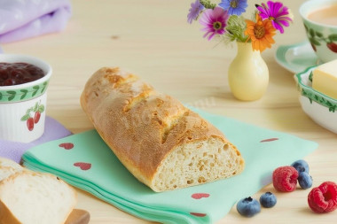 Домашний французский багет в духовке