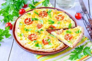 Пицца с картошкой