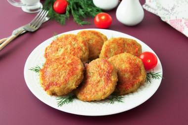 Колдуны из картофеля с фаршем по белорусски