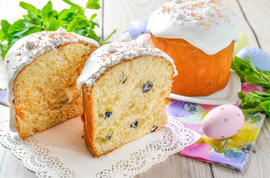 Пышный кулич