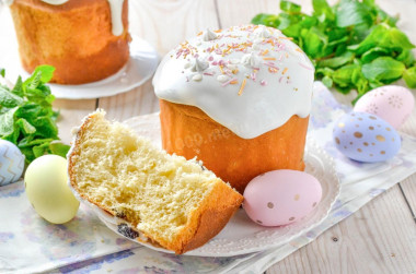 Пышный кулич