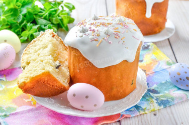 Пышный кулич