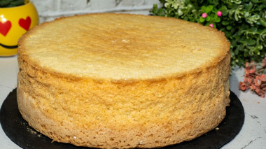 Бисквит для торта без разрыхлителя и соды
