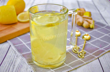 Имбирный чай с лимоном для похудения
